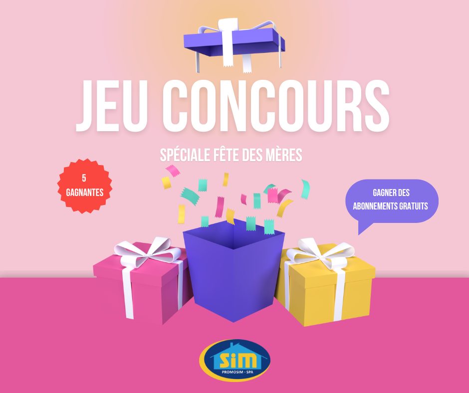 Jeu concours spéciale fête des mères - promosim